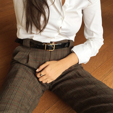 rich checkered trousers
