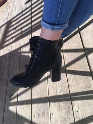 ABIGAIL high heels boots short