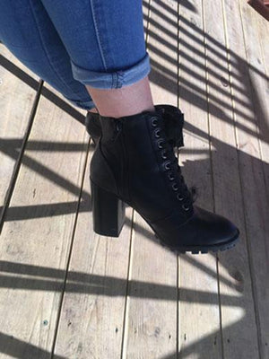 ABIGAIL high heels boots short