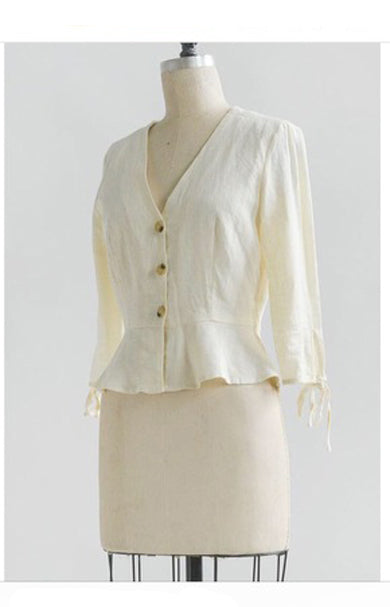 ENDAH  long sleeve vintage blouse