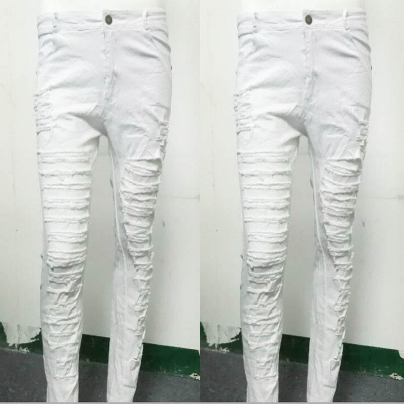 The Hole Pants High Waist Stretch Jeans