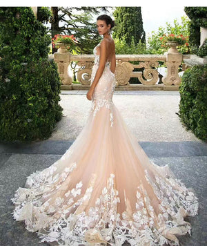 Cute Mermaid wedding Dress