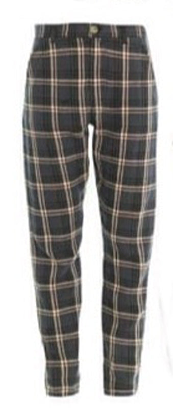 plaid cute pants