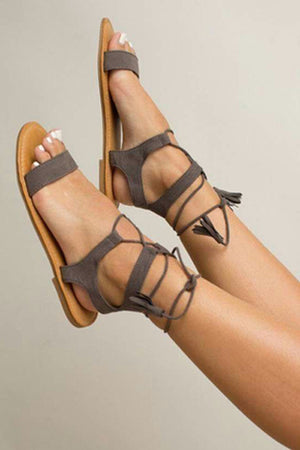pretty toe strap sandals