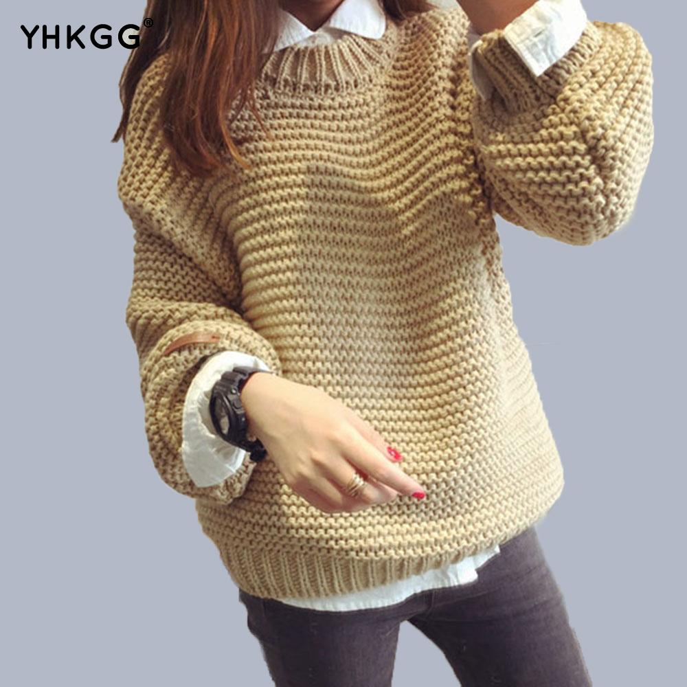 Knit Long Sections Sweater