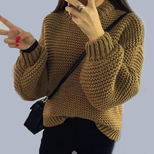 Knit Long Sections Sweater