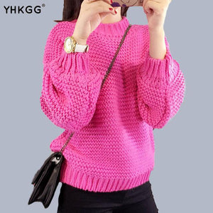 Knit Long Sections Sweater