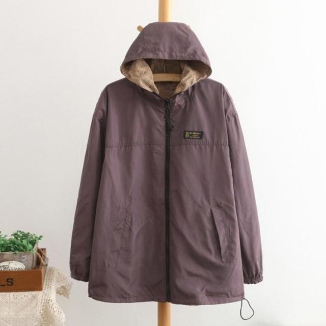 The Jacket Coat Pocket Zipper Hooded