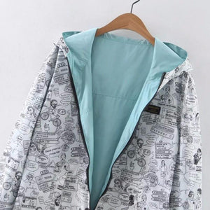 The Jacket Coat Pocket Zipper Hooded