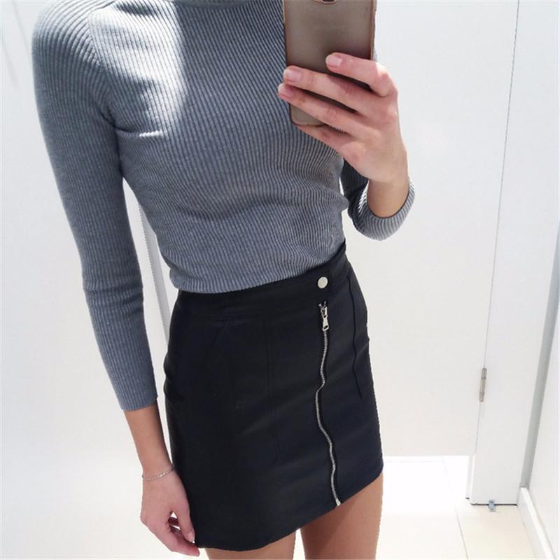 The Leather Skirt.