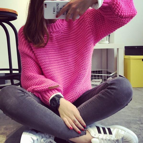 The Long Puff Sleeve Pullover