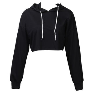 The Crop Hoodie Long Sleeve