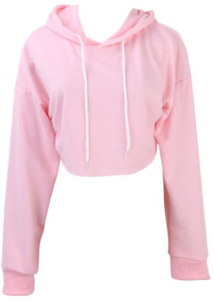 The Crop Hoodie Long Sleeve