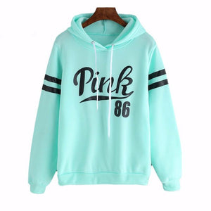 The Pink Easy Leisure Fleece Hoodies