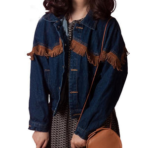 The Loose style pure denim Jacket