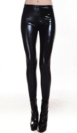 Mid Elastic Shiny Legging